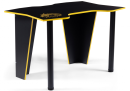 Компьютерный стол Алид черный / желтый (77x73,5)