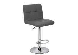 Барный стул Paskal gray / chrome (43x53x89)